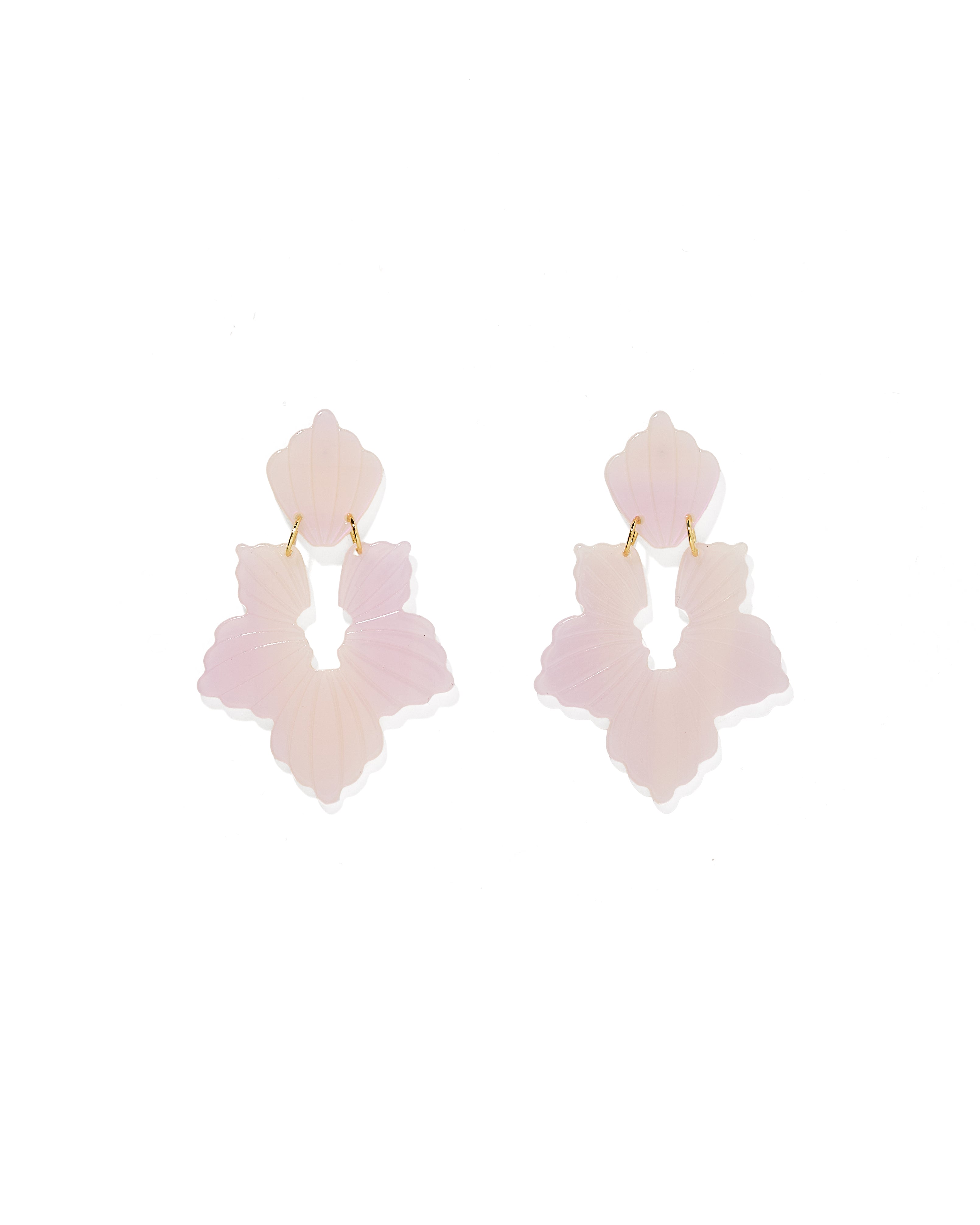 Michelle Statement Earrings - Moon Dust - Aaria Tees Aaria Tees