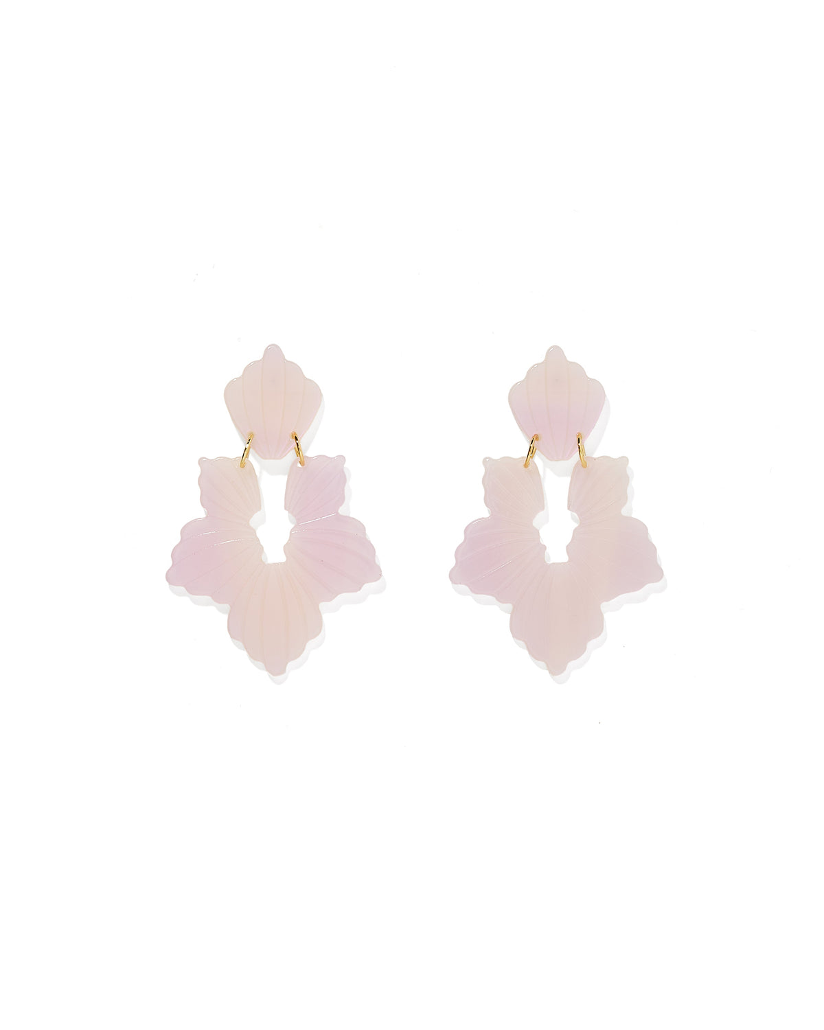 Michelle Statement Earrings - Moon Dust - Aaria Tees