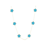 Adeline Clover Necklace Aaria Tees