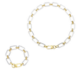 Jenna Acrylic Clear Set Aaria Tees