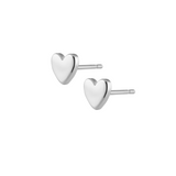 Solid Heart Studs Aaria Tees