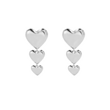 Tori Heart Drop Earring Aaria Tees