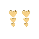 Tori Heart Drop Earring Aaria Tees