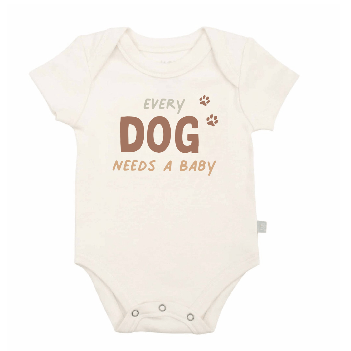 graphic bodysuit |Every Dog Needs A Baby - Aaria Tees