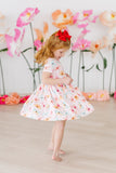 Butterfly Kisses S/S Pocket Twirl Dress - Aaria Tees Aaria Tees