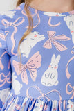 Hop, Skip & Twirl 3/4 Sleeve Pocket Twirl Dress - Aaria Tees Aaria Tees