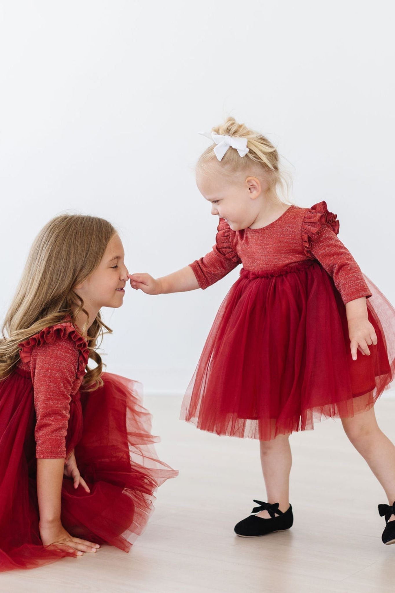 Pumpkin Spice Shimmer 3/4 Sleeve Tutu Dress - Aaria Tees Aaria Tees
