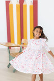 School Days 3/4 Ruffle Twirl Dress - Aaria Tees Aaria Tees