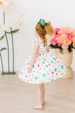 SALE Top of the Mornin' Flutter Sleeve Twirl Dress - Aaria Tees Aaria Tees