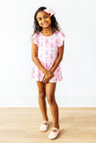 Twirling en Pointe S/S Twirl Leotard - Aaria Tees Aaria Tees