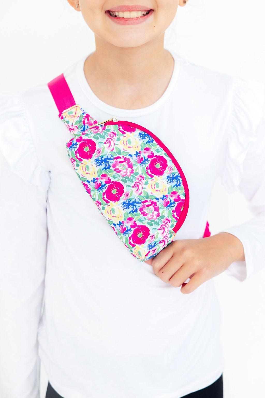 Wildflower Wishes Belt Bag - Aaria Tees Aaria Tees