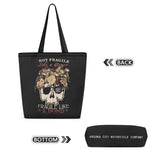 VCMCo. Fragile Like a Bomb Canvas Tote Bag - Aaria Tees Aaria Tees