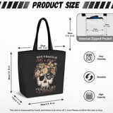 VCMCo. Fragile Like a Bomb Canvas Tote Bag - Aaria Tees Aaria Tees
