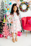 Very Merry L/S Pocket Twirl Dress - Aaria Tees Aaria Tees