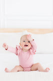 Vintage Pink L/S Flutter Bodysuit - Aaria Tees Aaria Tees