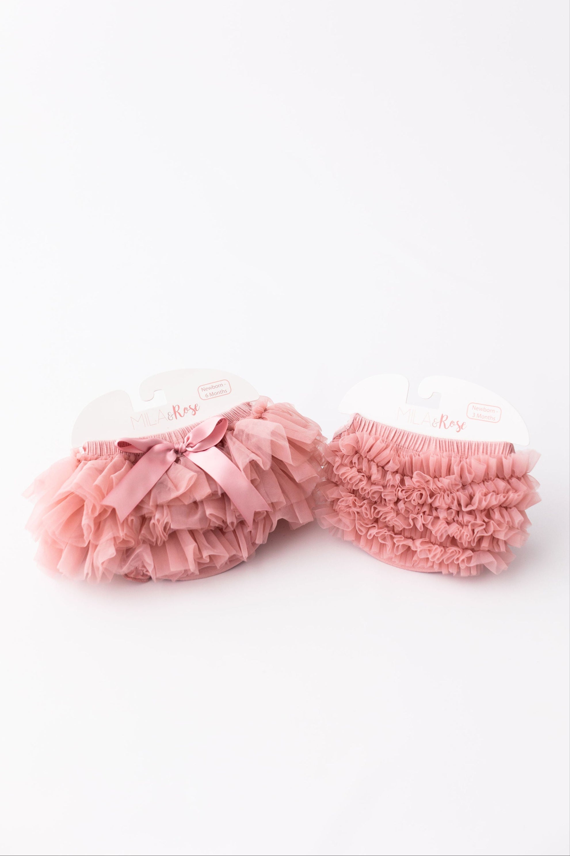 Vintage Pink Ruffle Tutu Bloomer - Aaria Tees Aaria Tees