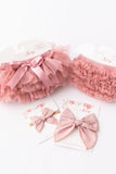 Vintage Pink Ruffle Bum Bloomer - Aaria Tees Aaria Tees