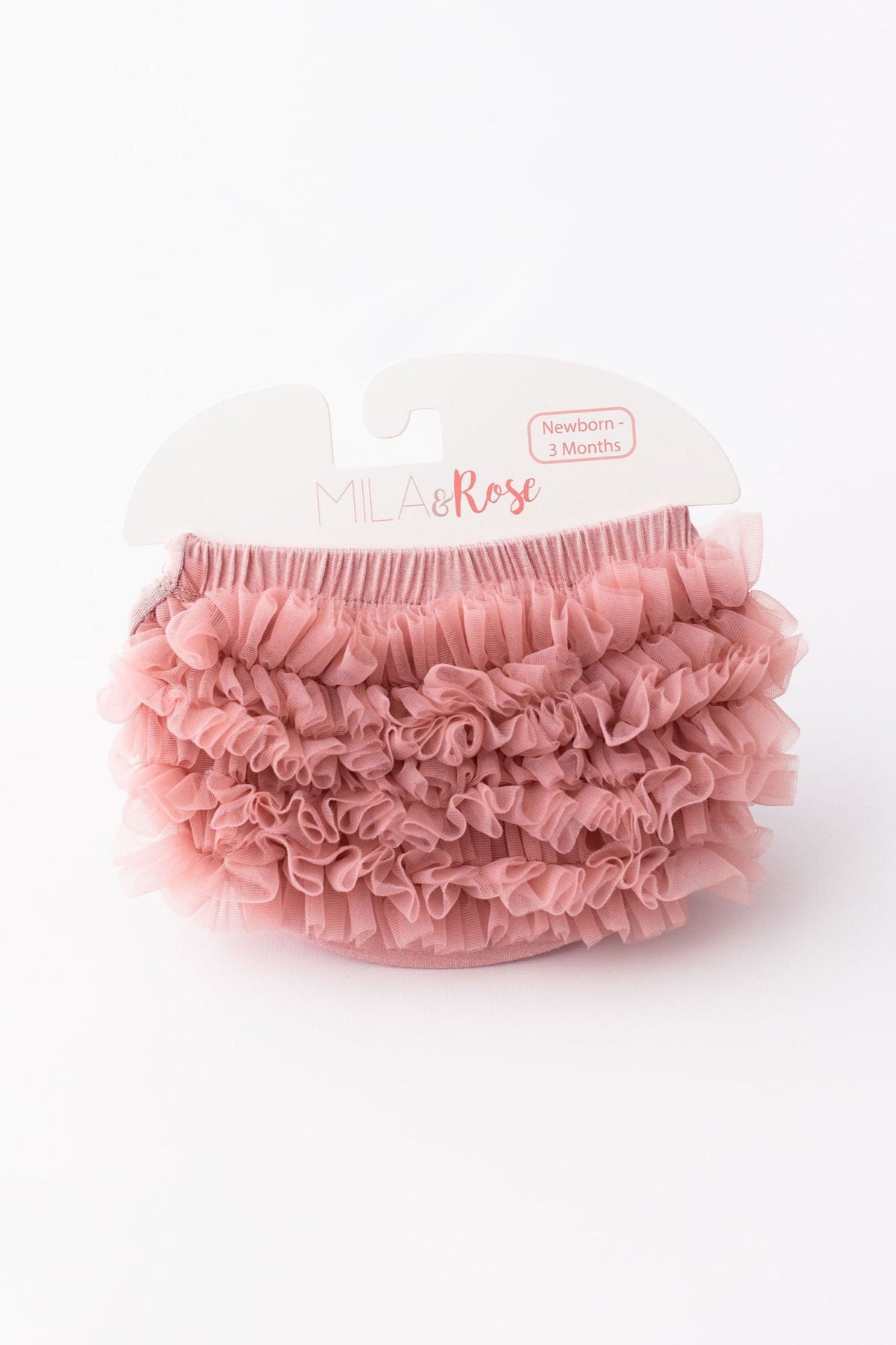 Vintage Pink Ruffle Bum Bloomer - Aaria Tees
