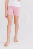 Vintage Pink Twirl Shorts Aaria Tees