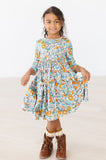 Vintage Vibes 3/4 Pocket Twirl Dress - Aaria Tees Aaria Tees