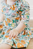 Vintage Vibes 3/4 Sleeve Twirl Bodysuit - Aaria Tees Aaria Tees