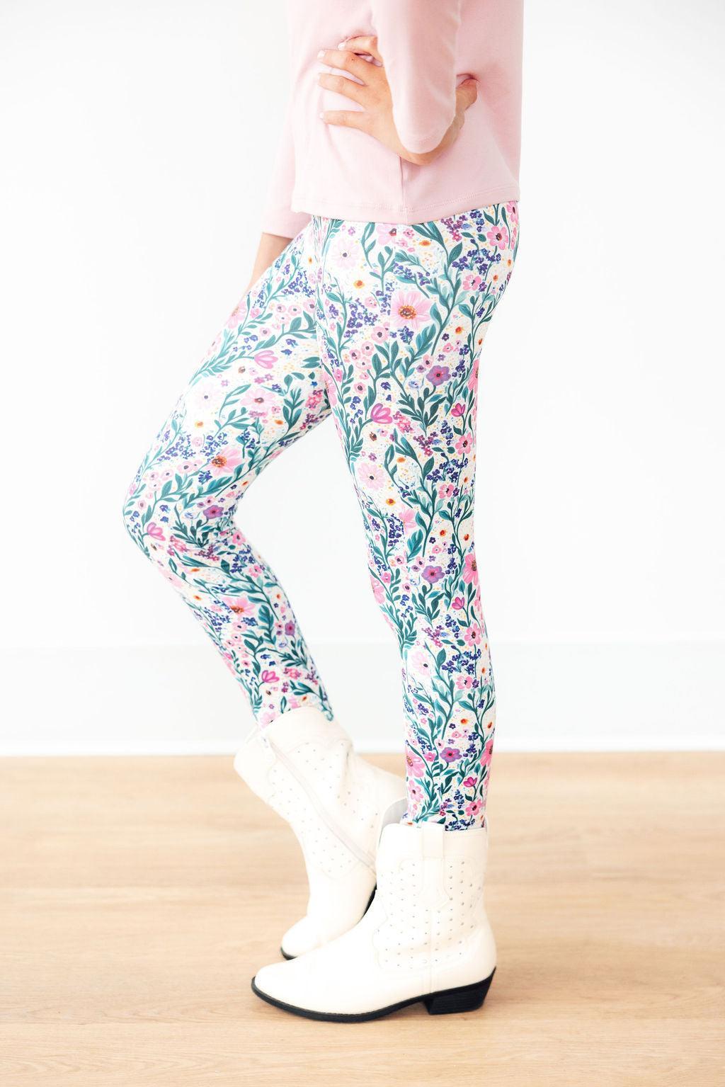 Vivid Garden Leggings - Aaria Tees Aaria Tees