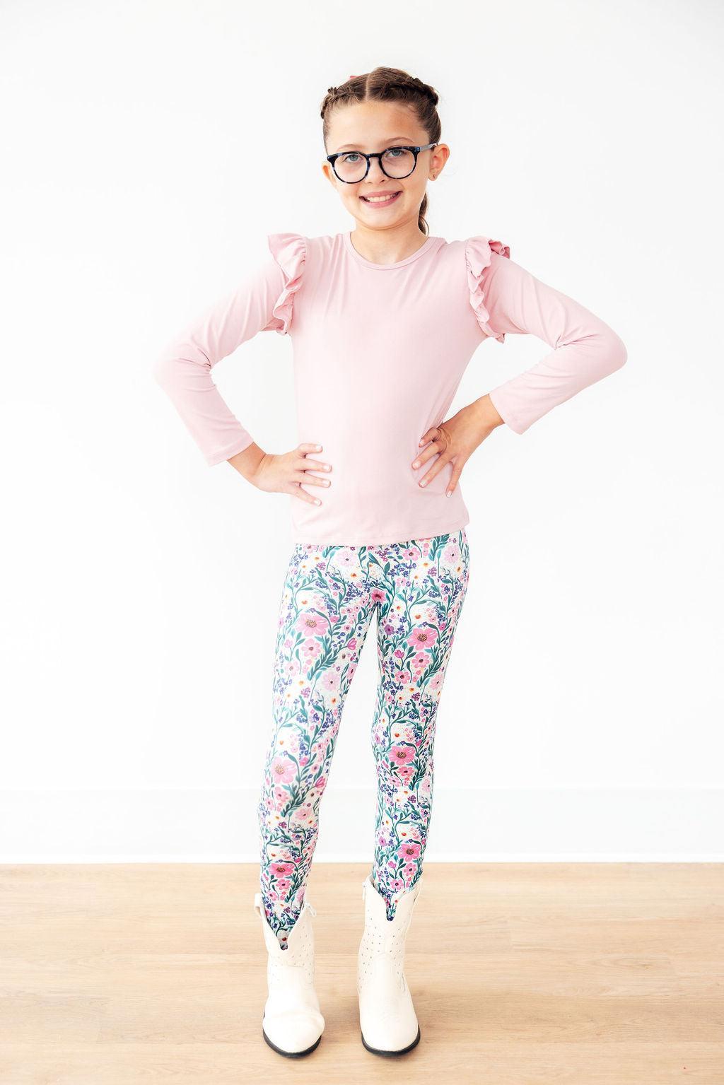 Vivid Garden Leggings - Aaria Tees Aaria Tees