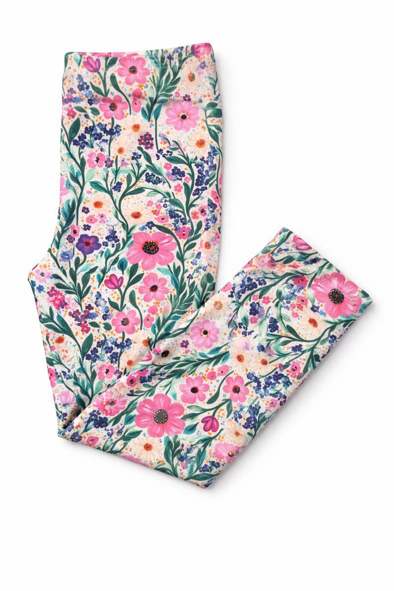 Vivid Garden Leggings - Aaria Tees Aaria Tees