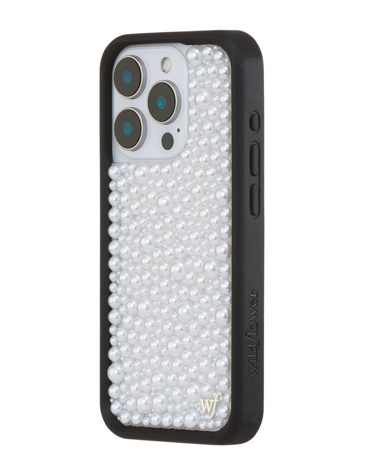 Pearl | White iPhone Case - Aaria Tees Aaria Tees