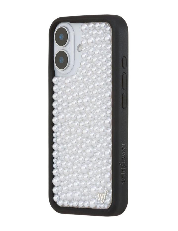 Pearl | White iPhone Case - Aaria Tees Aaria Tees