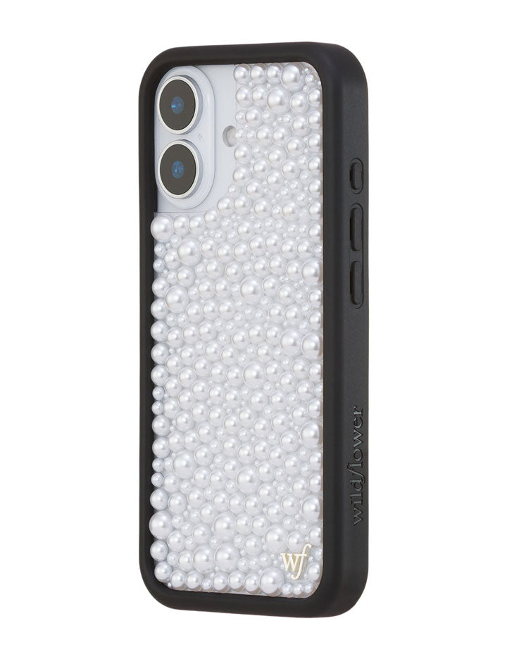 Pearl | White iPhone Case - Aaria Tees Aaria Tees