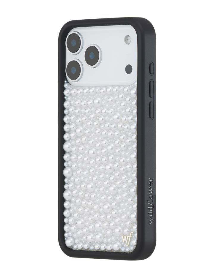Pearl | White iPhone Case - Aaria Tees Aaria Tees