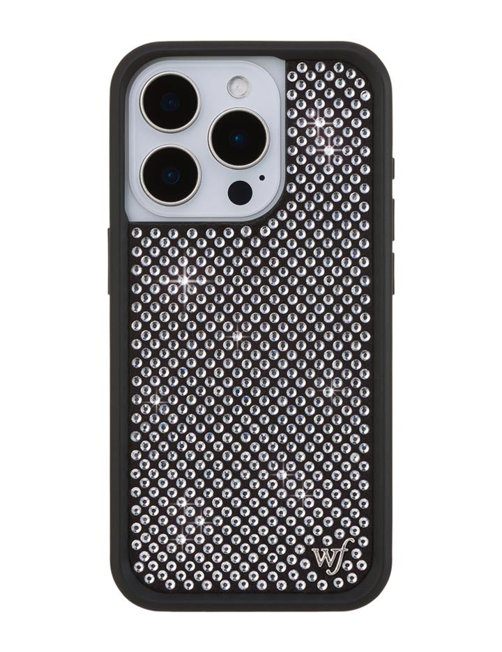 Rhinestone iPhone Case | White - Aaria Tees Aaria Tees
