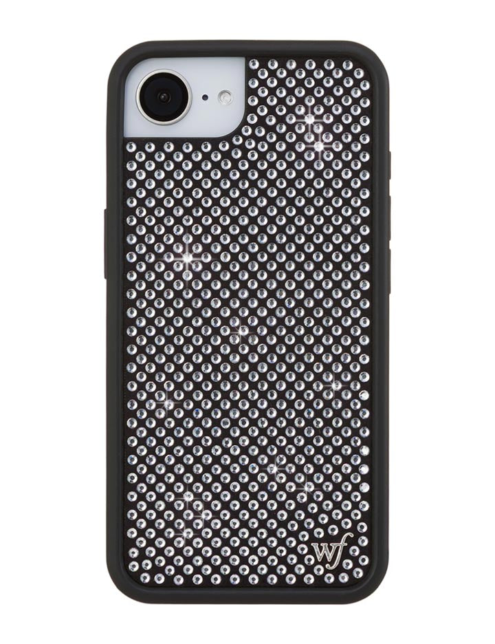 Rhinestone iPhone Case | White - Aaria Tees Aaria Tees