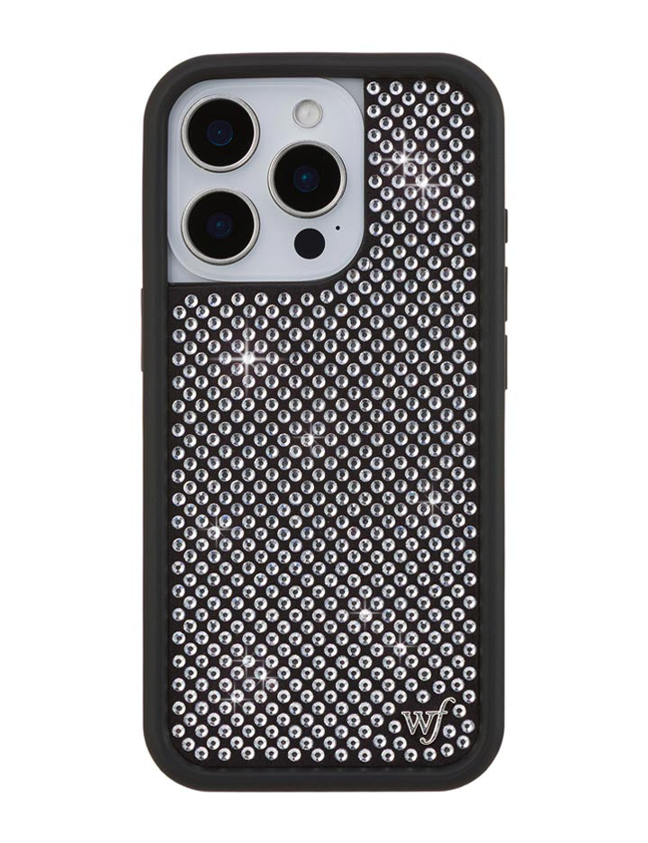 Rhinestone iPhone Case | White - Aaria Tees Aaria Tees