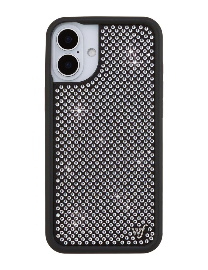 Rhinestone iPhone Case | White - Aaria Tees Aaria Tees