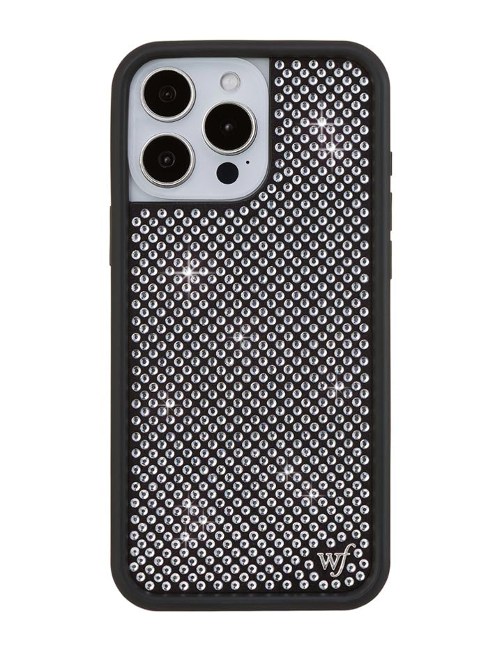 Rhinestone iPhone Case | White - Aaria Tees Aaria Tees