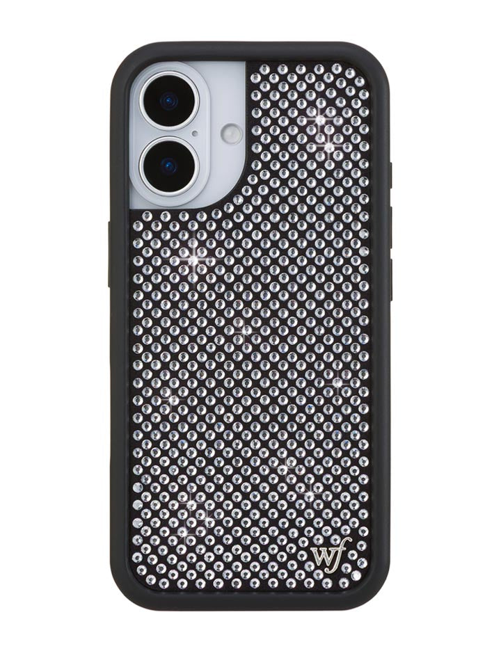 Rhinestone iPhone Case | White - Aaria Tees Aaria Tees