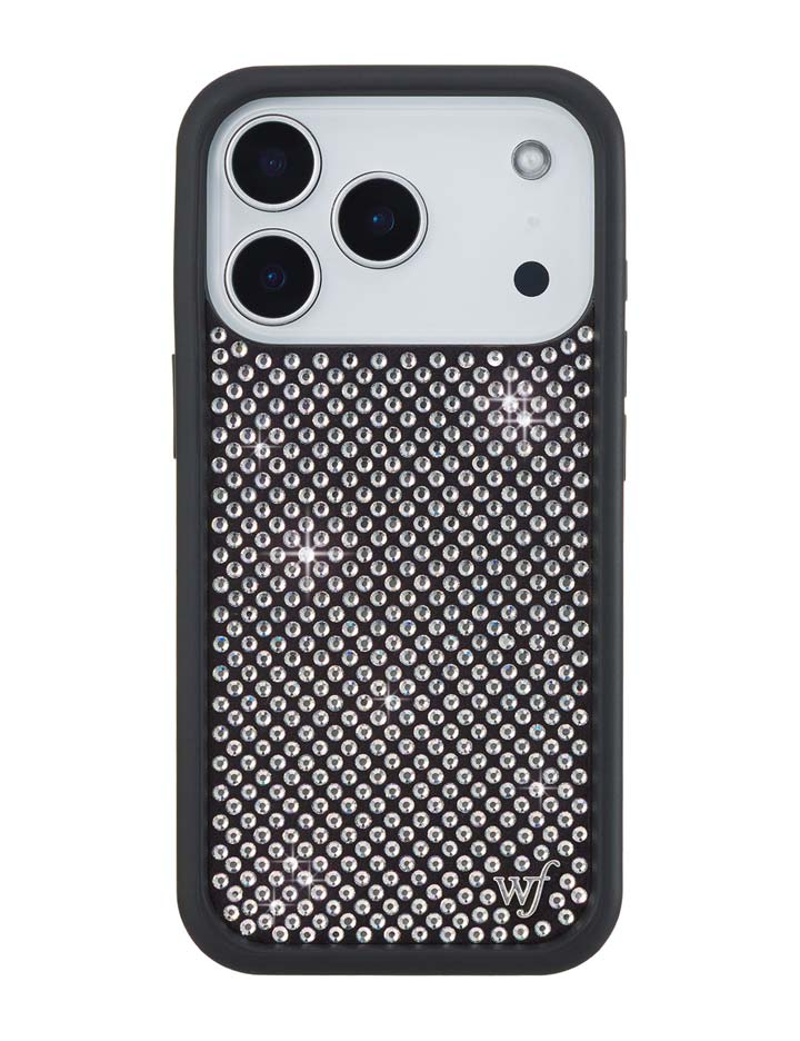 Rhinestone iPhone Case | White - Aaria Tees Aaria Tees