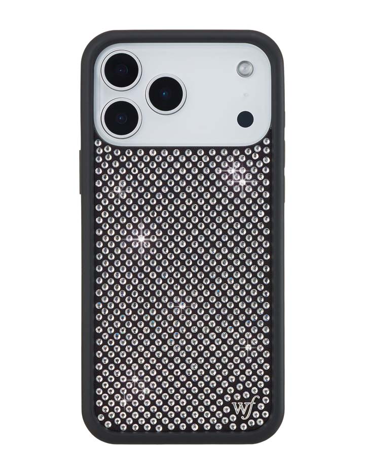 Rhinestone iPhone Case | White - Aaria Tees