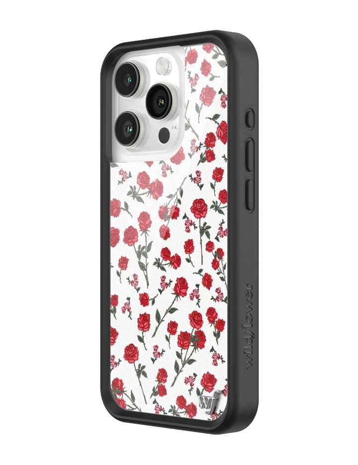 Red Roses iPhone Case - Aaria Tees Aaria Tees