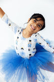 Waltz of the Snowflakes 3/4 Tutu Leotard - Aaria Tees Aaria Tees