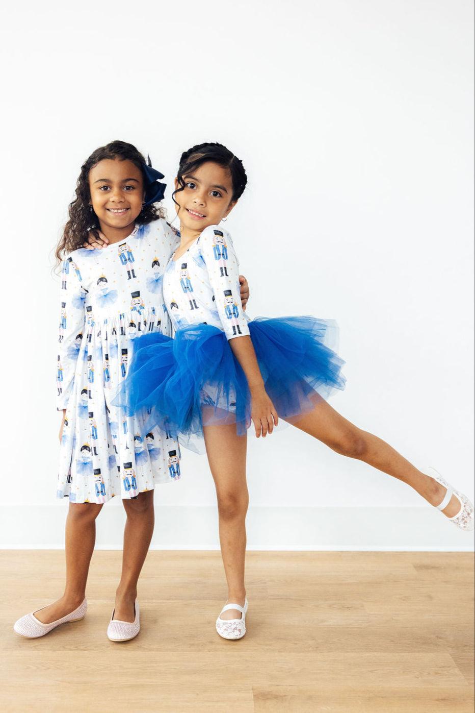 Waltz of the Snowflakes L/S Pocket Twirl Dress - Aaria Tees Aaria Tees