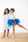 Waltz of the Snowflakes L/S Pocket Twirl Dress - Aaria Tees Aaria Tees