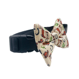 Wanted Country Western Dog Bow Tie Aaria Tees