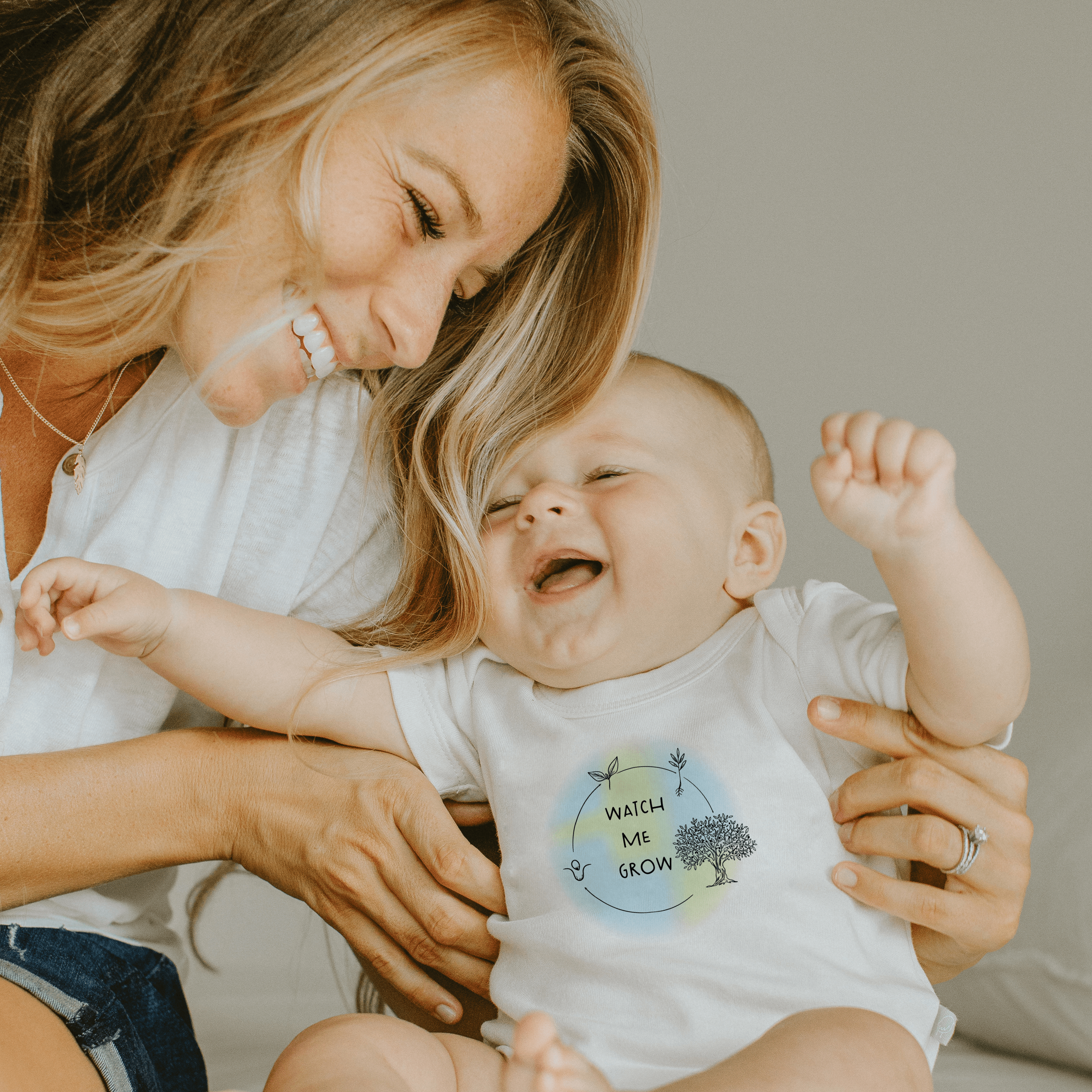 graphic bodysuit | watch me grow - Aaria Tees Aaria Tees