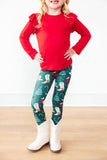 Western Wonderland Leggings - Aaria Tees Aaria Tees