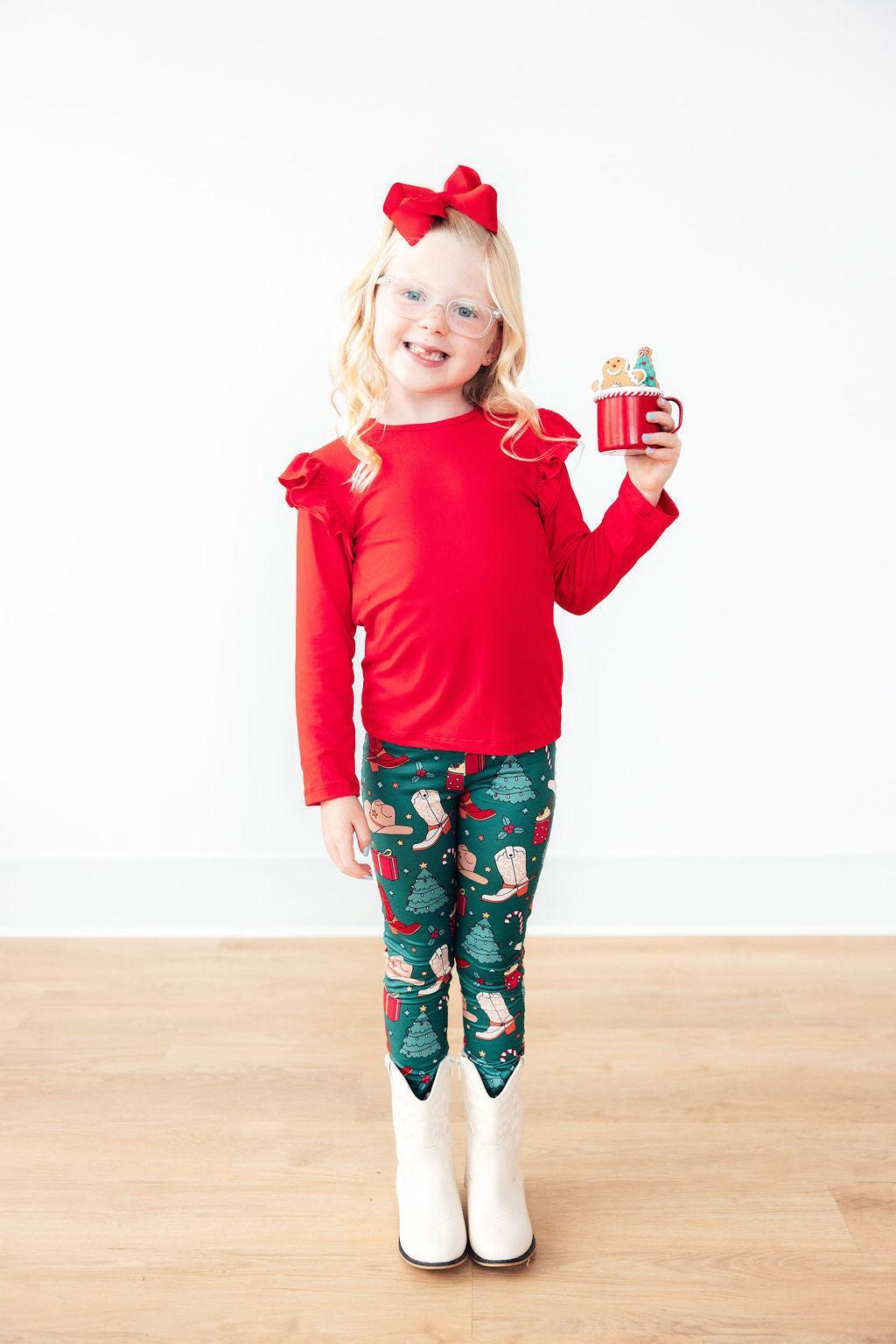 Western Wonderland Leggings - Aaria Tees Aaria Tees