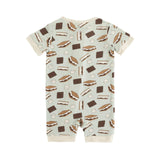 S'more to Love (Romper) - Blue - Aaria Tees Aaria Tees