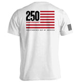 America 250 Years Anniversary Flag Aaria Tees